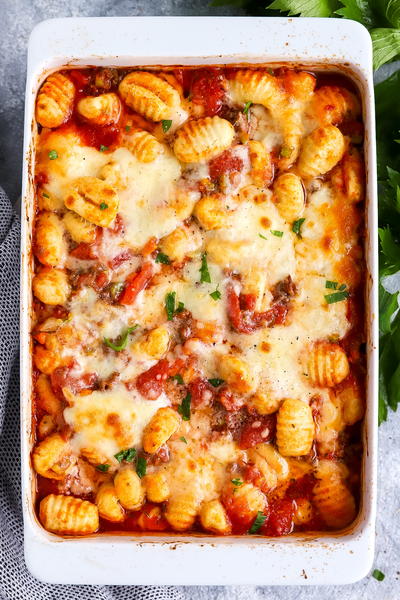 Bolognese Gnocchi Bake