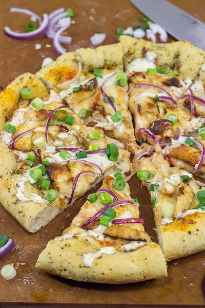 Alabama Style BBQ Chicken Pizza