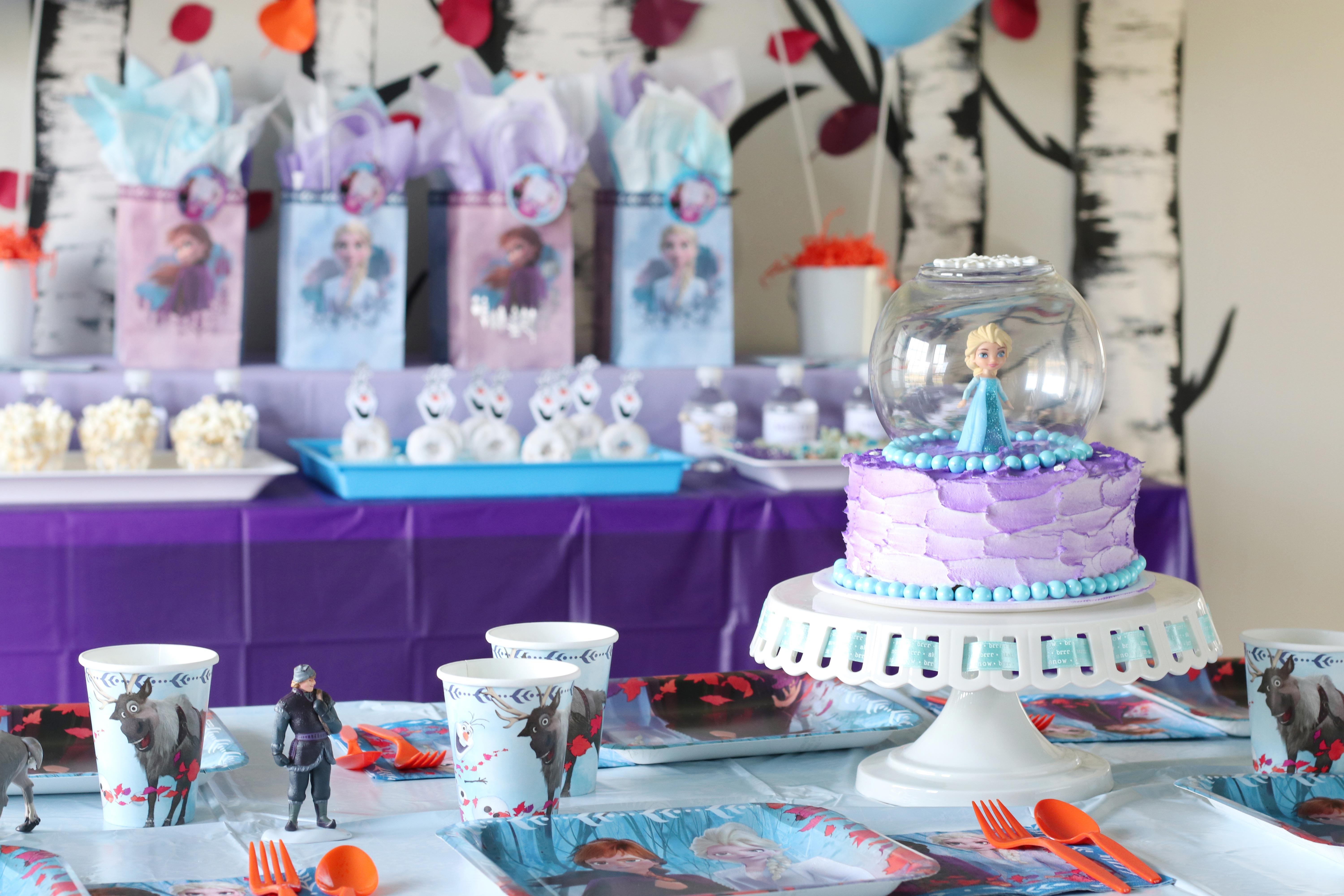 Frozen-Inspired Birthday Party | AllFreeHolidayCrafts.com
