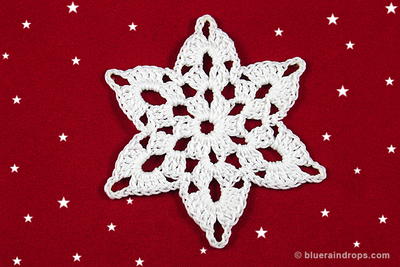 Crochet Snowflake Mykonos