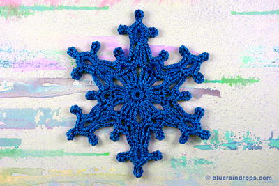 Crochet Snowflake Skiathos