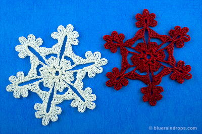 Crochet Snowflake Samos