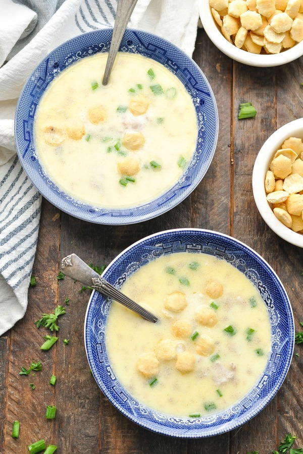 Virginia Oyster Stew - The Seasoned Mom