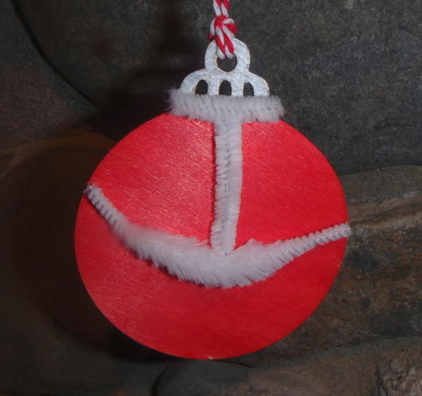 Santa's Jolly Belly Ornament