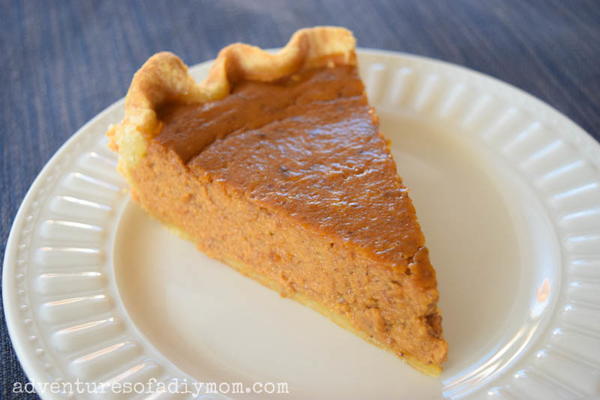 Classic pumpkin pie