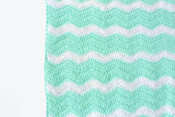 Summer Waves Baby Blanket