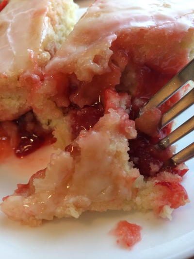 Super Moist Cherry Butter Cake