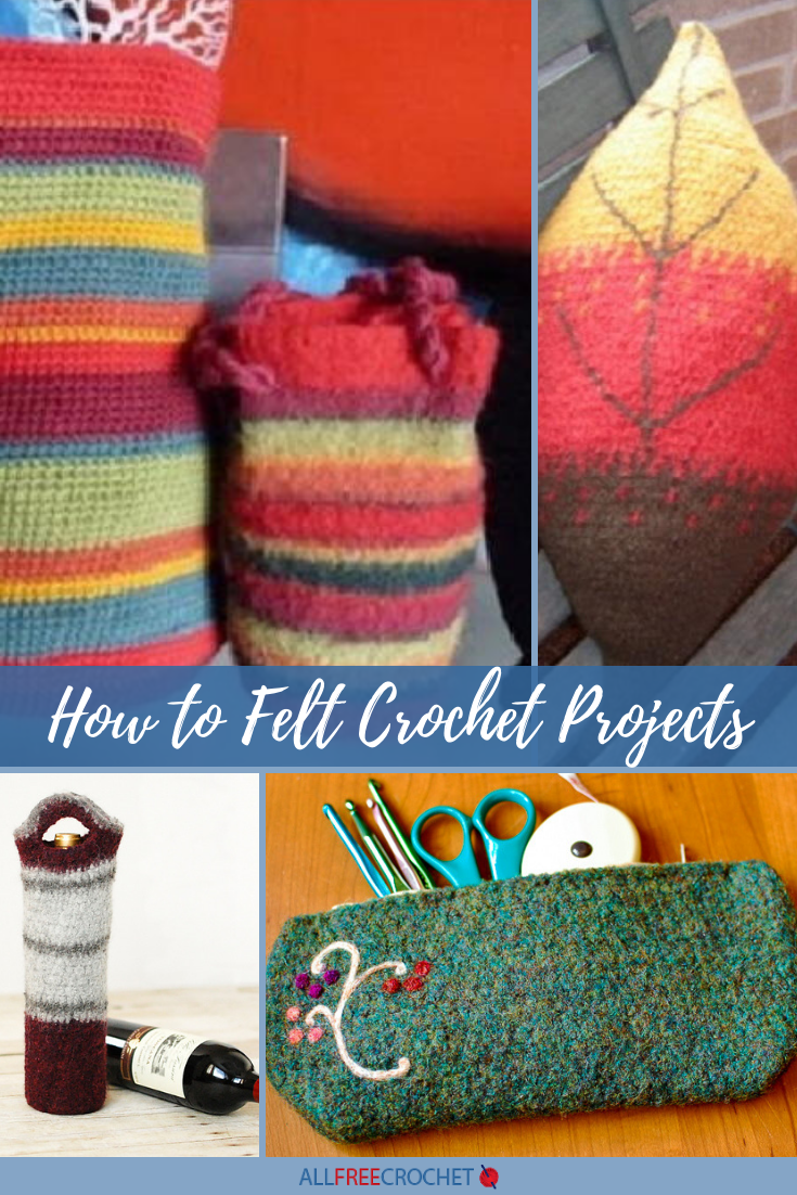 The Knit Felt Bag Pattern — LO RAIN - Knit and Crochet patterns