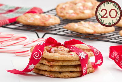 White Chocolate Peppermint Snaps
