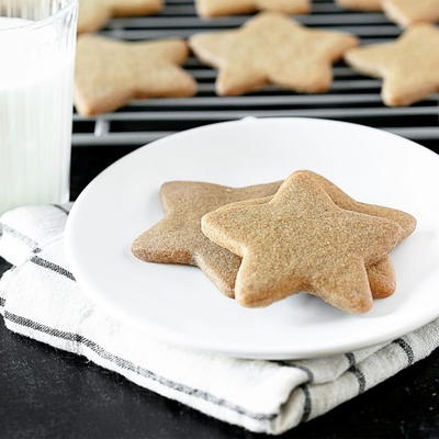 Ginger Star Cookies