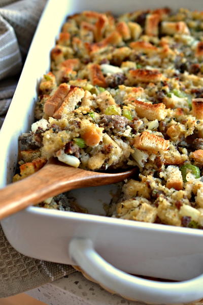 Sausage Stuffing With Fresh Herbs