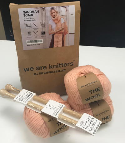 We Are Knitters Sandman Scarf Project Kit