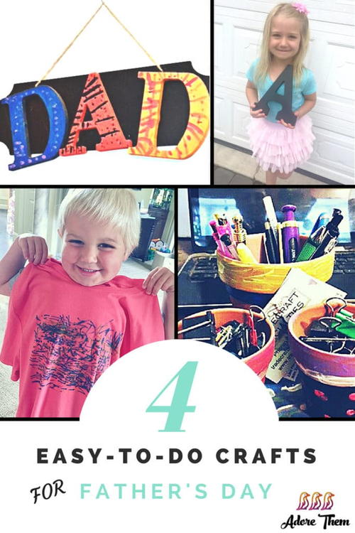 Cute and Easy Crafts for Father's Day