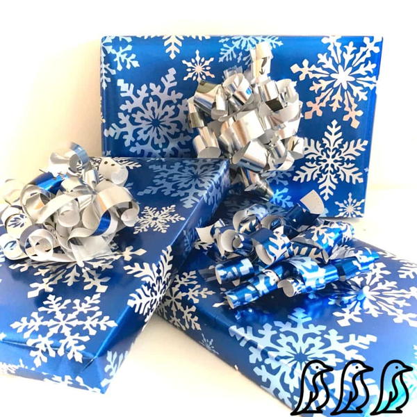 DIY Wrapping Paper Bows