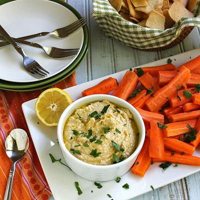 Slow Cooker Hummus