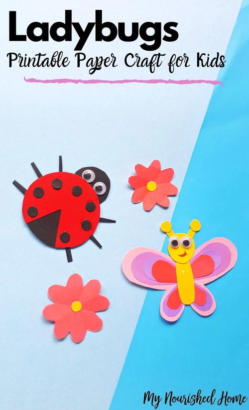 Paper Ladybug Craft