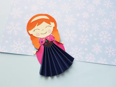 Frozen 2 - Anna Paperdoll Craft