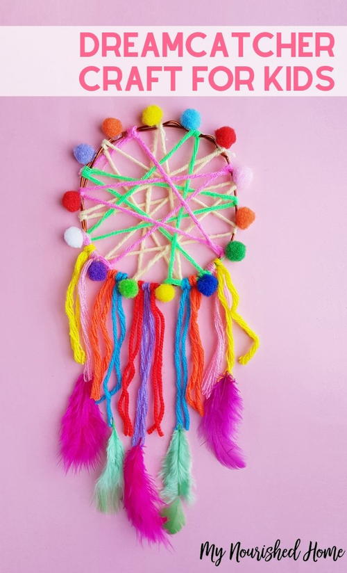 Dreamcatcher Craft for Kids | AllFreeKidsCrafts.com