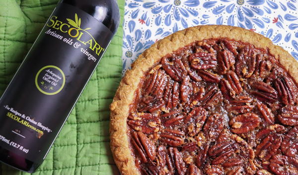 Easy Pecan Pie Recipe With Olive Oils