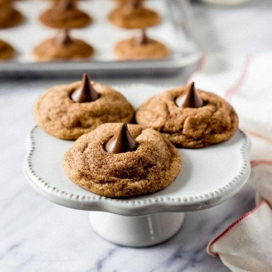 Peanut Butter Blossom Cookie Classic Hershey's Chocolate Kiss Cookie