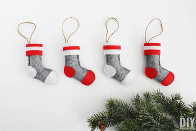 Wool Socks Ornaments