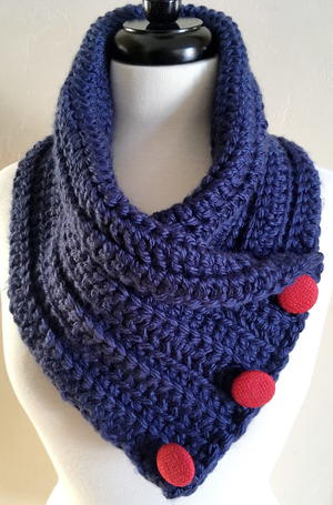 Chunky Crochet Neck Warmer