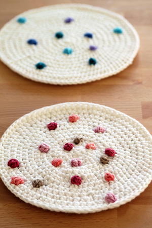 Sprinkle Crochet Potholders
