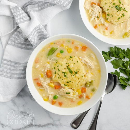 Chicken And Dumplings | AllFreeSlowCookerRecipes.com