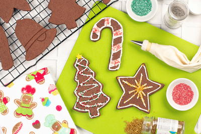 Christmas Brownie Cookies