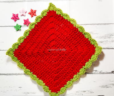 Crochet Christmas Tablemat