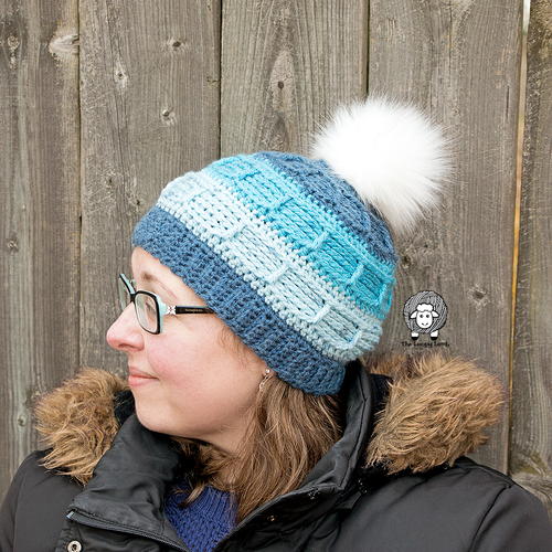 Juneau Blues Beanie | FaveCrafts.com