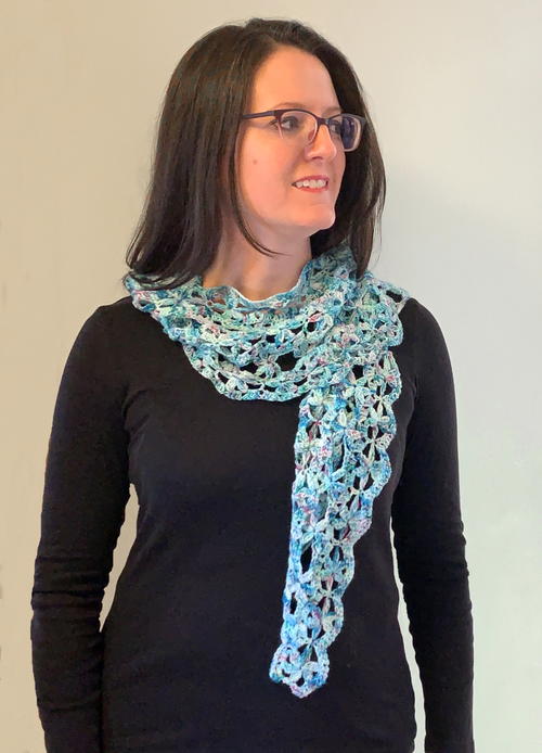 Waves Of Wildflowers Scarf