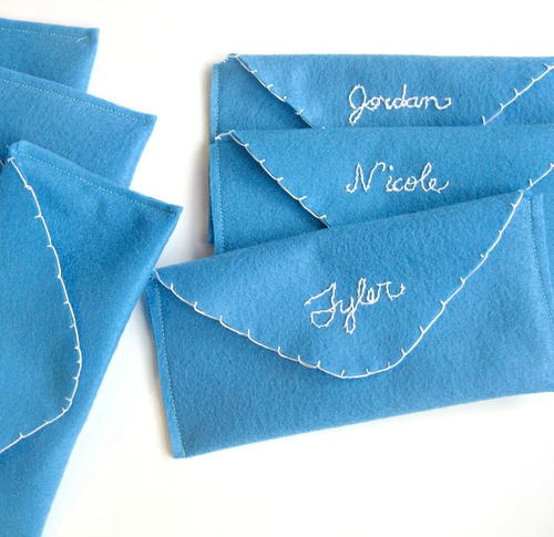 Homemade Holiday Gift Envelopes