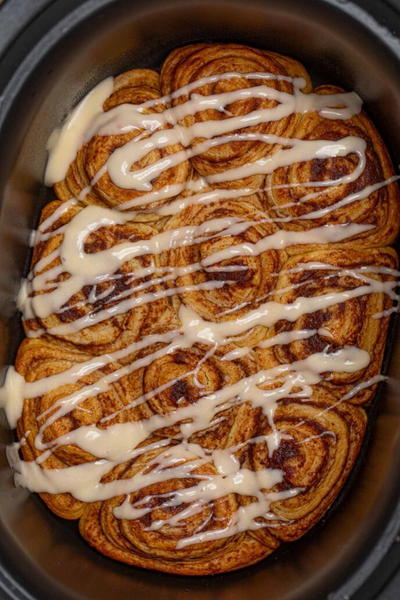 Slow Cooker  Cinnamon Rolls