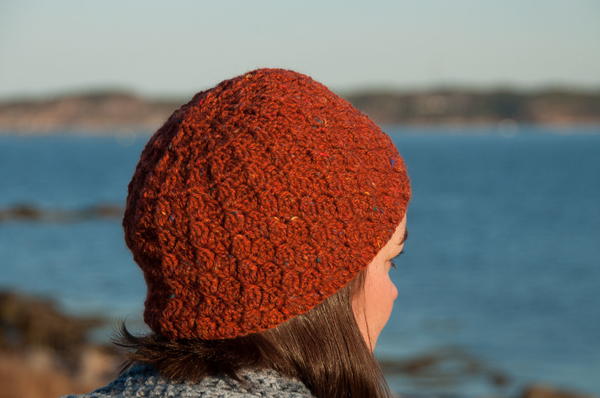  Textured Tweeed Hat