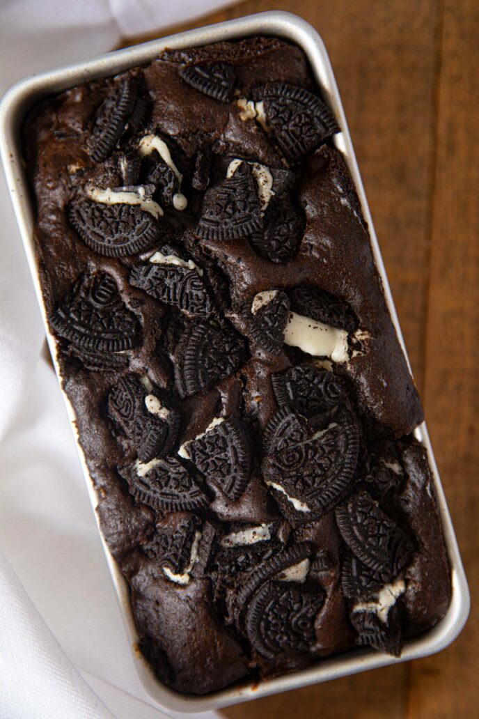 Oreo Chocolate Bread | FaveSouthernRecipes.com