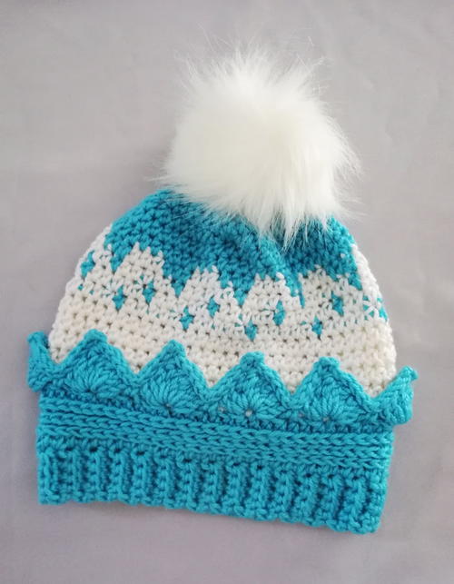 Crochet Crown Hat