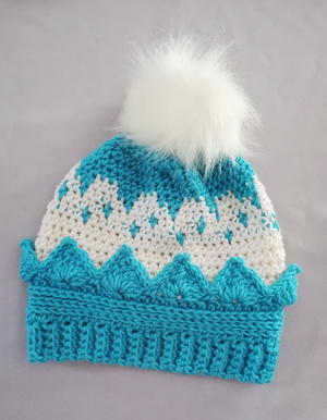 Crochet Crown Hat 