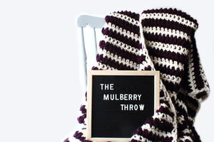 Mulberry Throw Pattern
