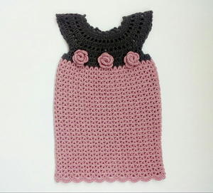 Laila Baby Dress Crochet Pattern