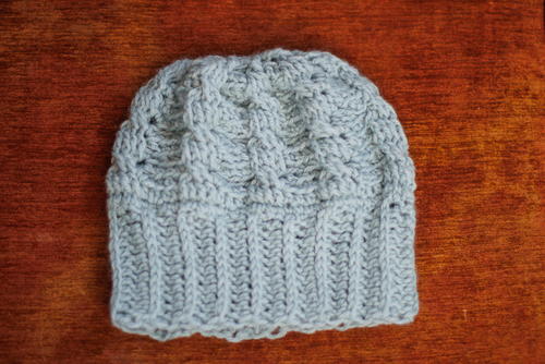 Mintberry Crunch Cabled Beanie