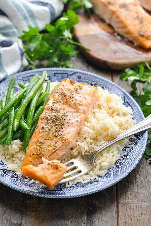 Baked Salmon Fillet