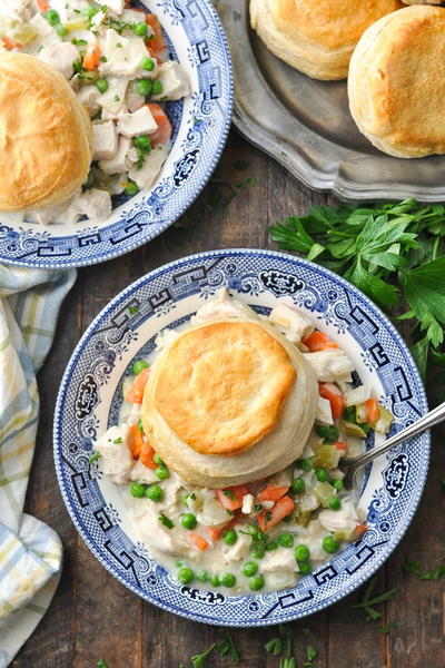 Slow Cooker Chicken Pot Pie