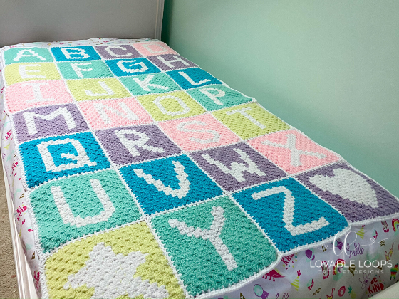 Alphabet Blanket