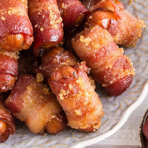 Bacon Wrapped Little Smokies | RecipeLion.com