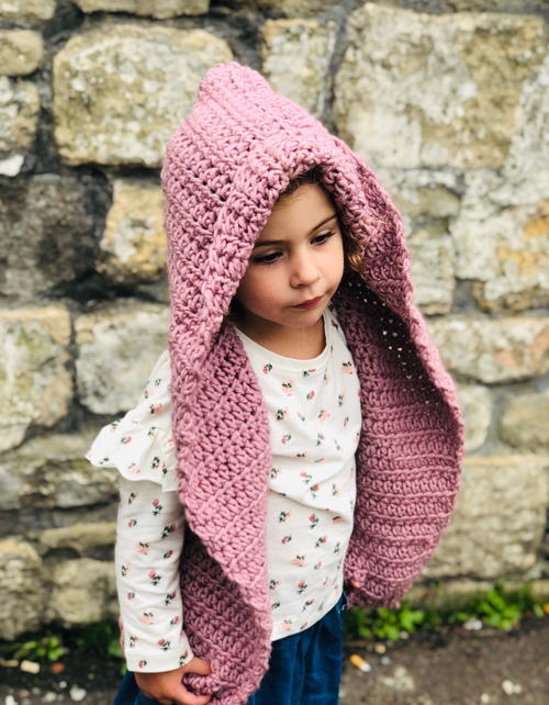 Chunky Crochet Gilet Hoody