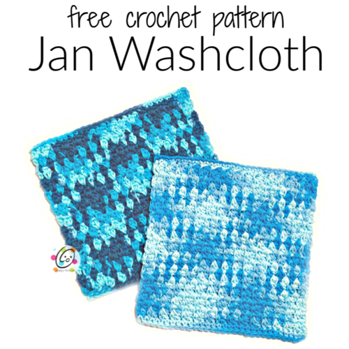 Jan Washcloth | AllFreeCrochet.com