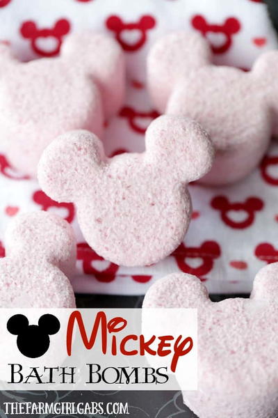 Mickey Mouse Bath Bombs