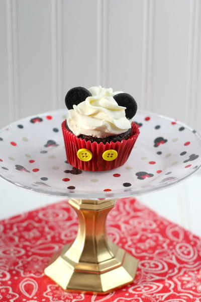 Diy Dollar Store Mickey Cake Plate