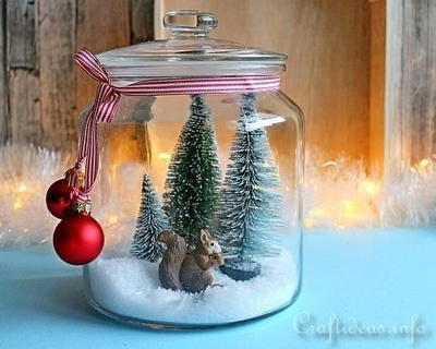 5-Minute Christmas or Winter Decoration